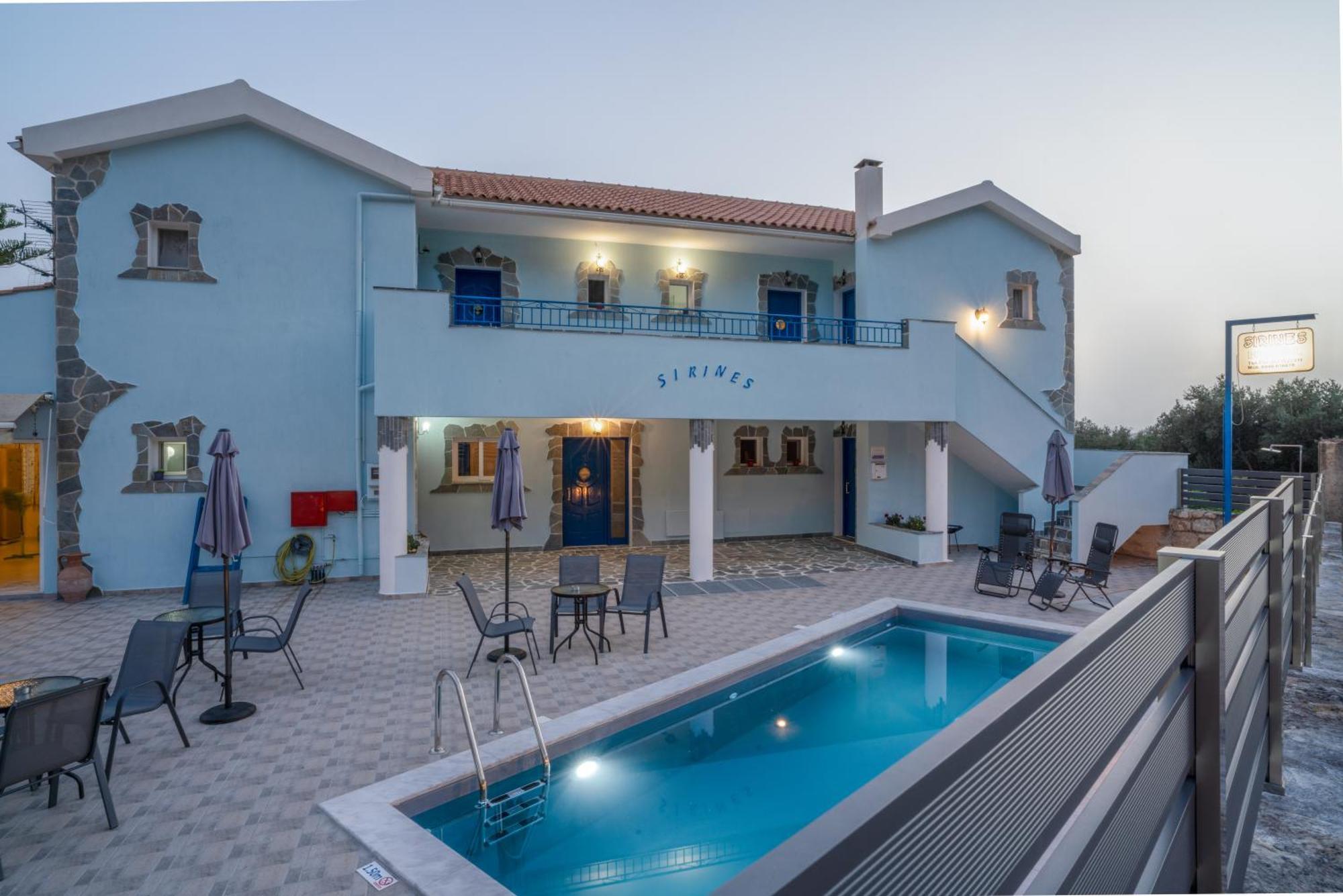 Sirines Aparthotel Vlachata ภายนอก รูปภาพ